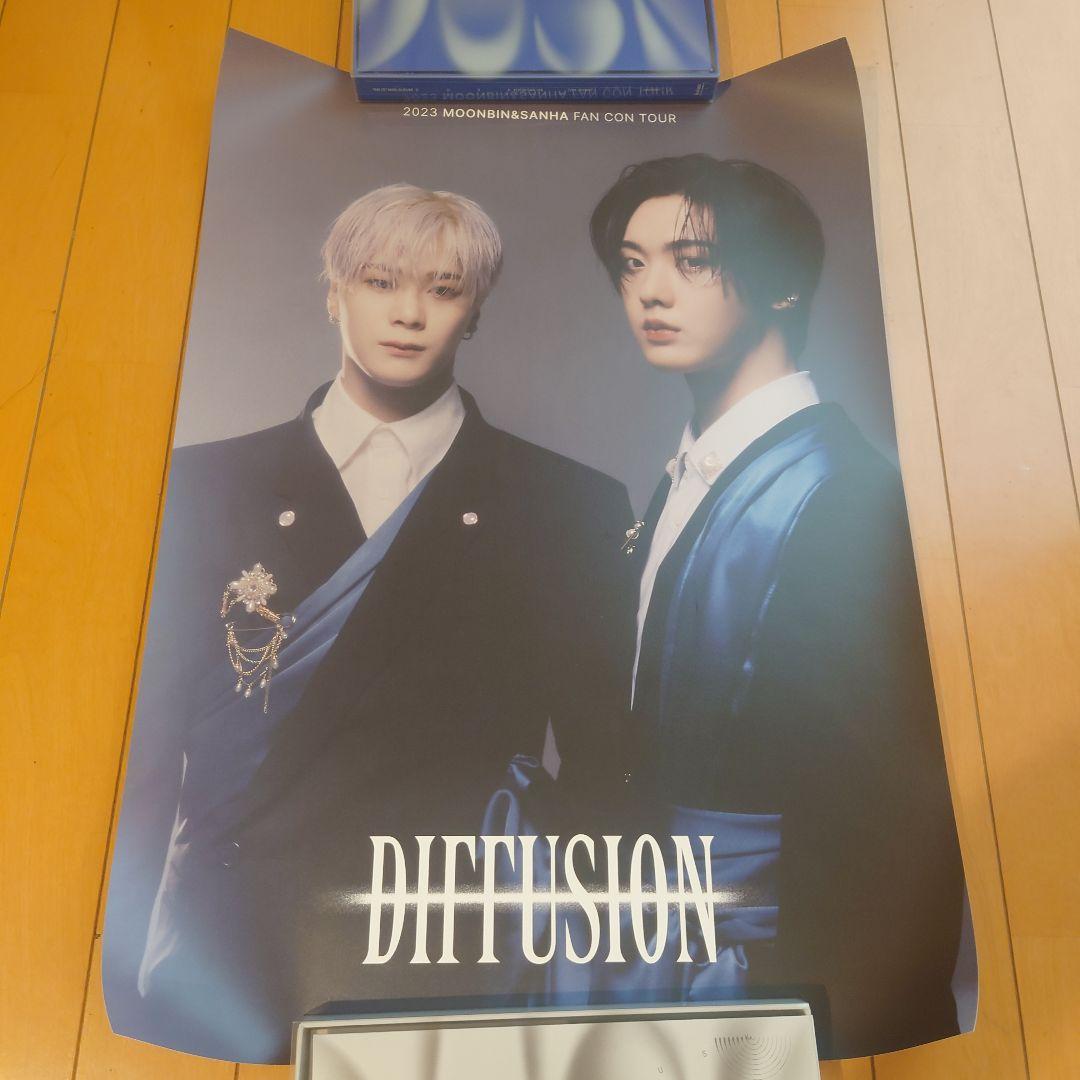 ASTRO アストロ DIFFUSION MOONBIN SANHA ポスター
