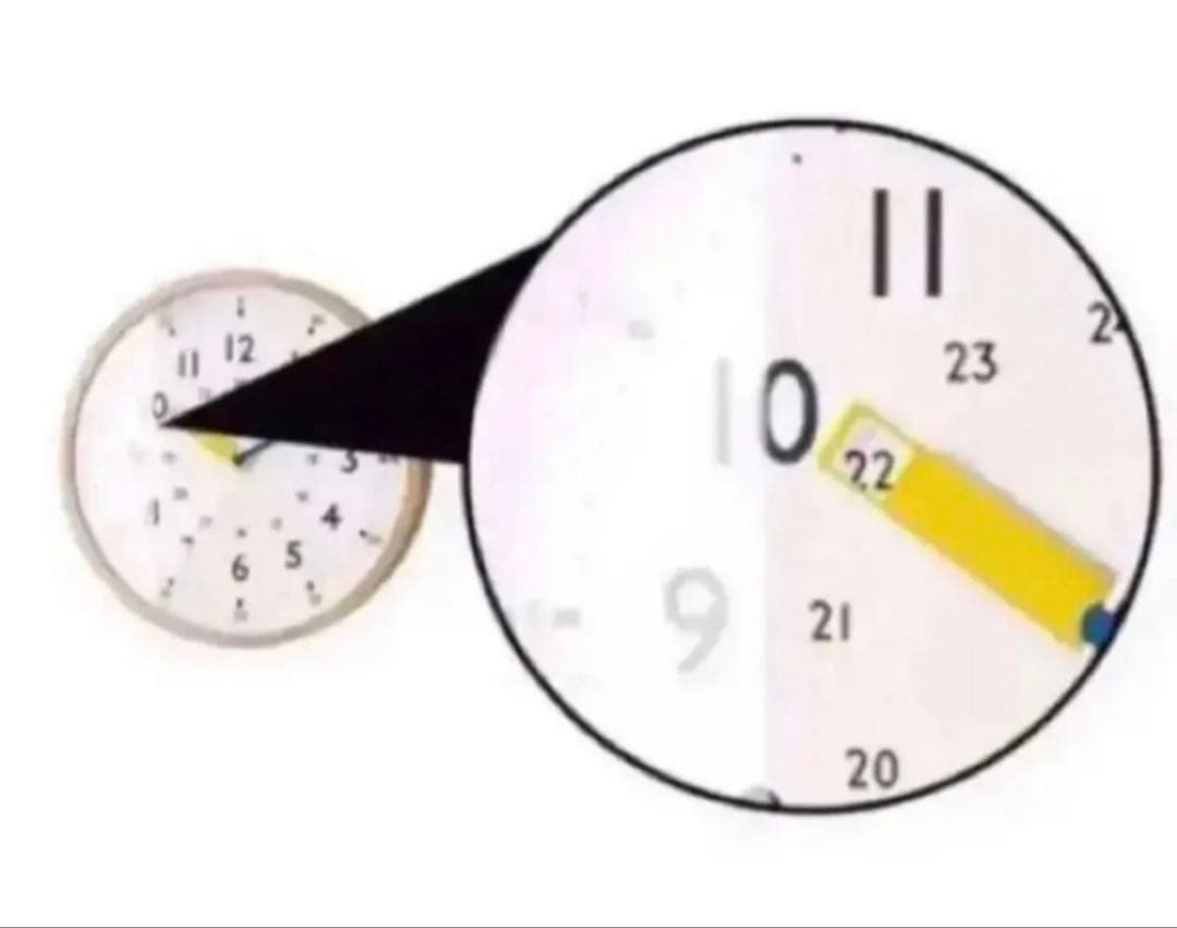 電波時計　壁掛け　ストゥールマン BL