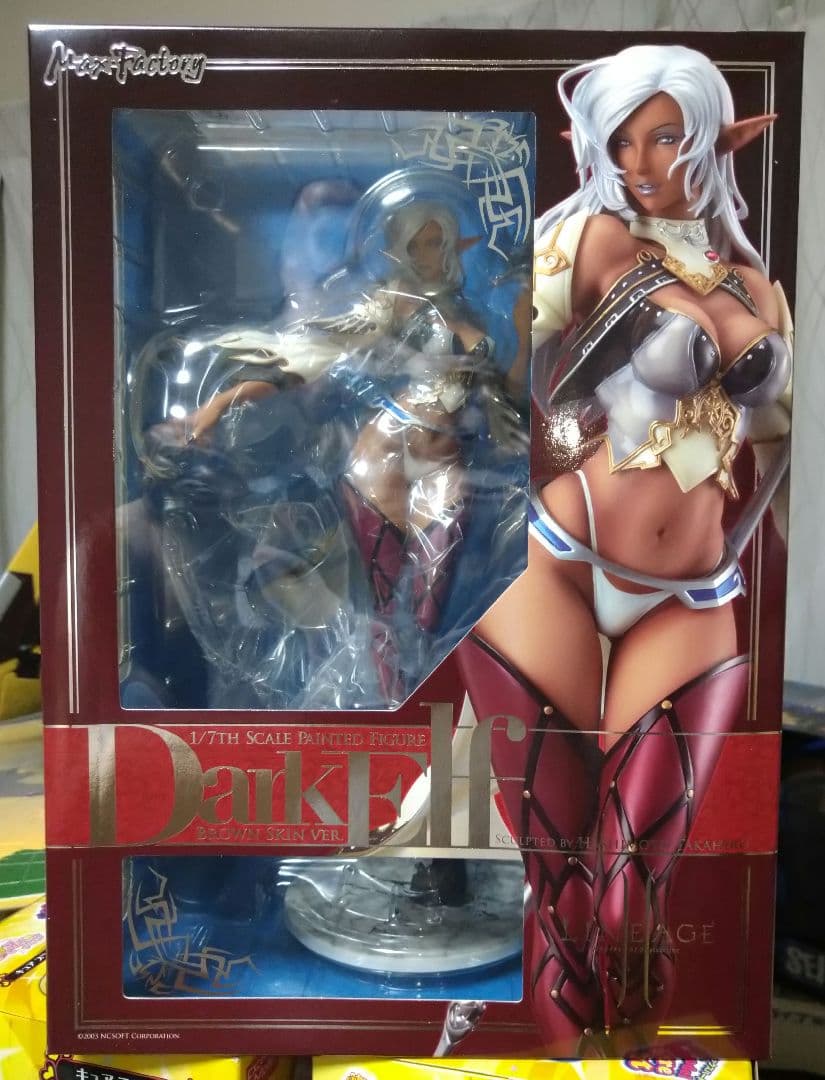 リネージュII ダークエルフ 褐色ver. 1/7 完成品フィギュア