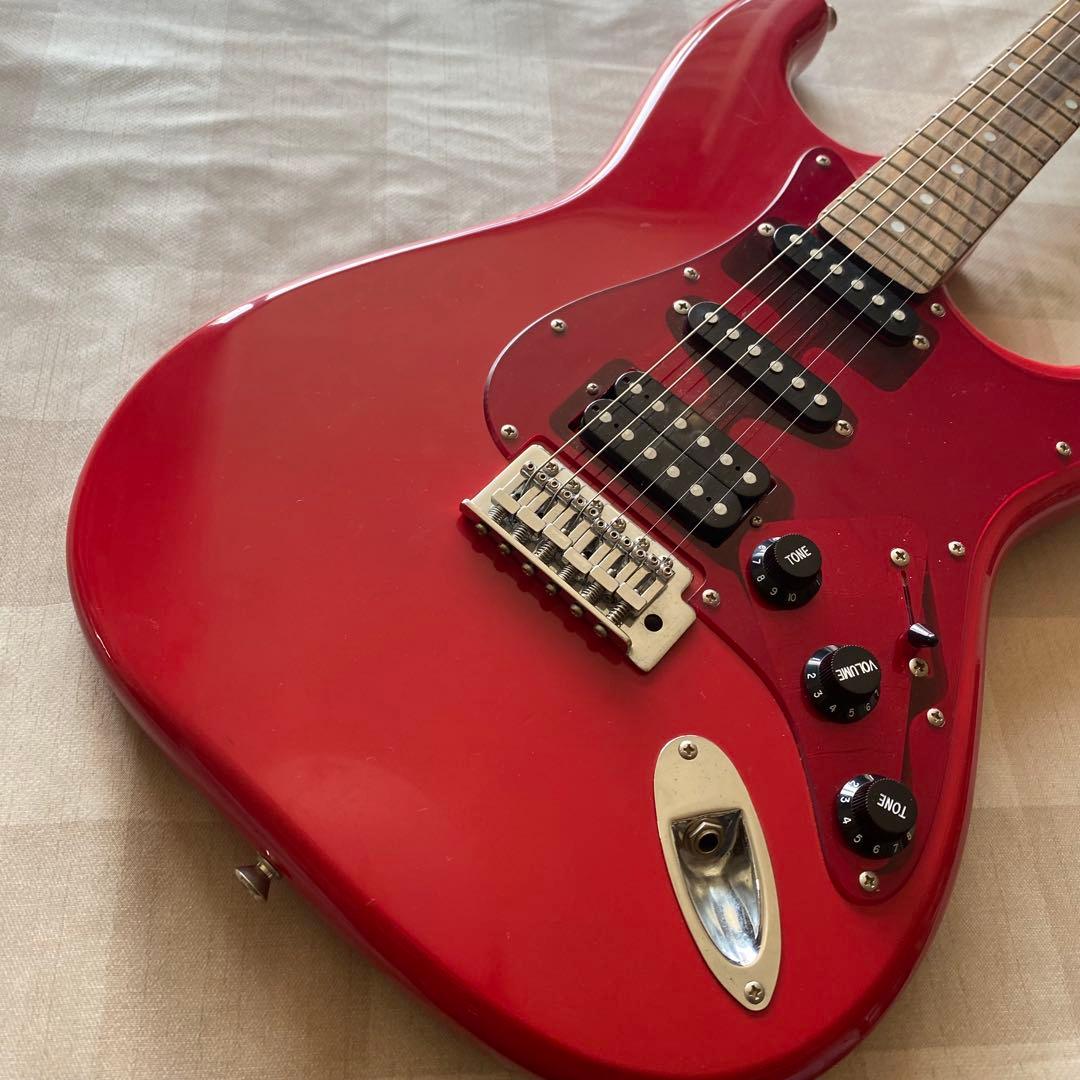 ジャパンビンテージforumstar ラルクKen仕様SSH赤ストラトキャスター