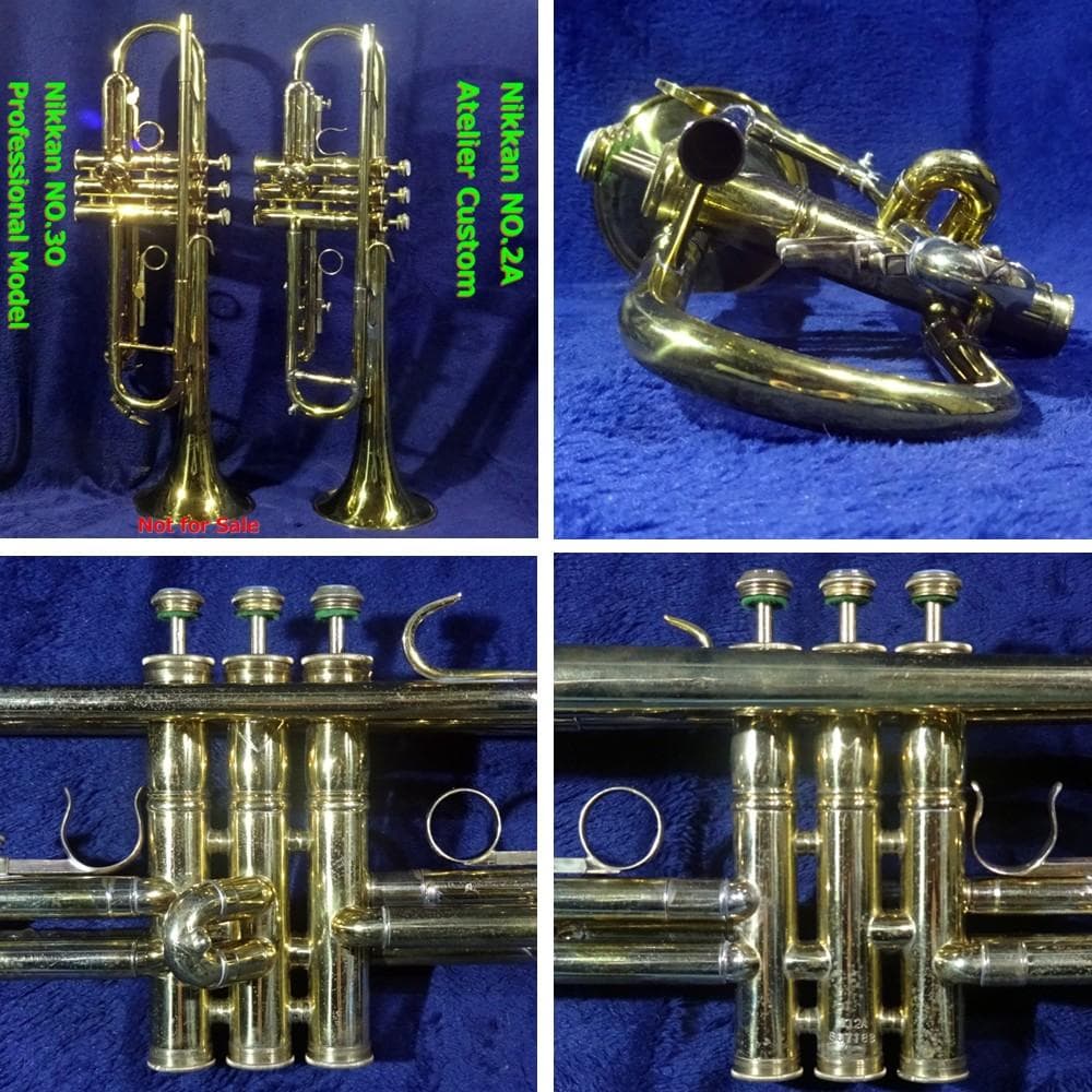 Nikkan NO.2A 1966年日管製　フルスペック　カスタムトランペット