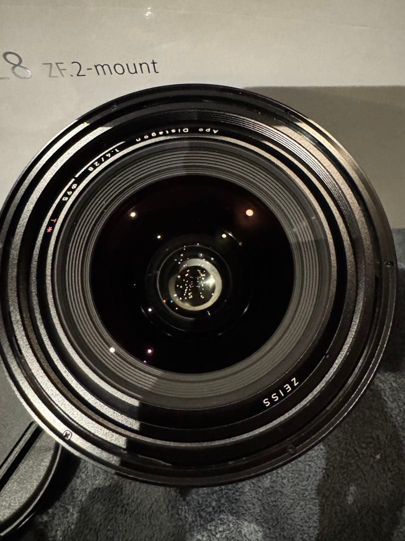 ほぼ未使用Zeiss Otus 28mm f/1.4 ZF.2レンズ