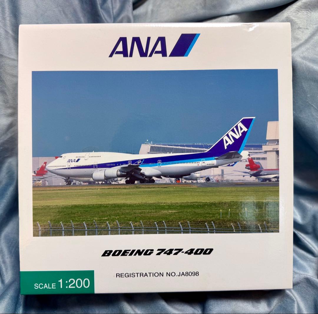 【英寿】ANA Boeing 747-400 1/200 ボーイング747