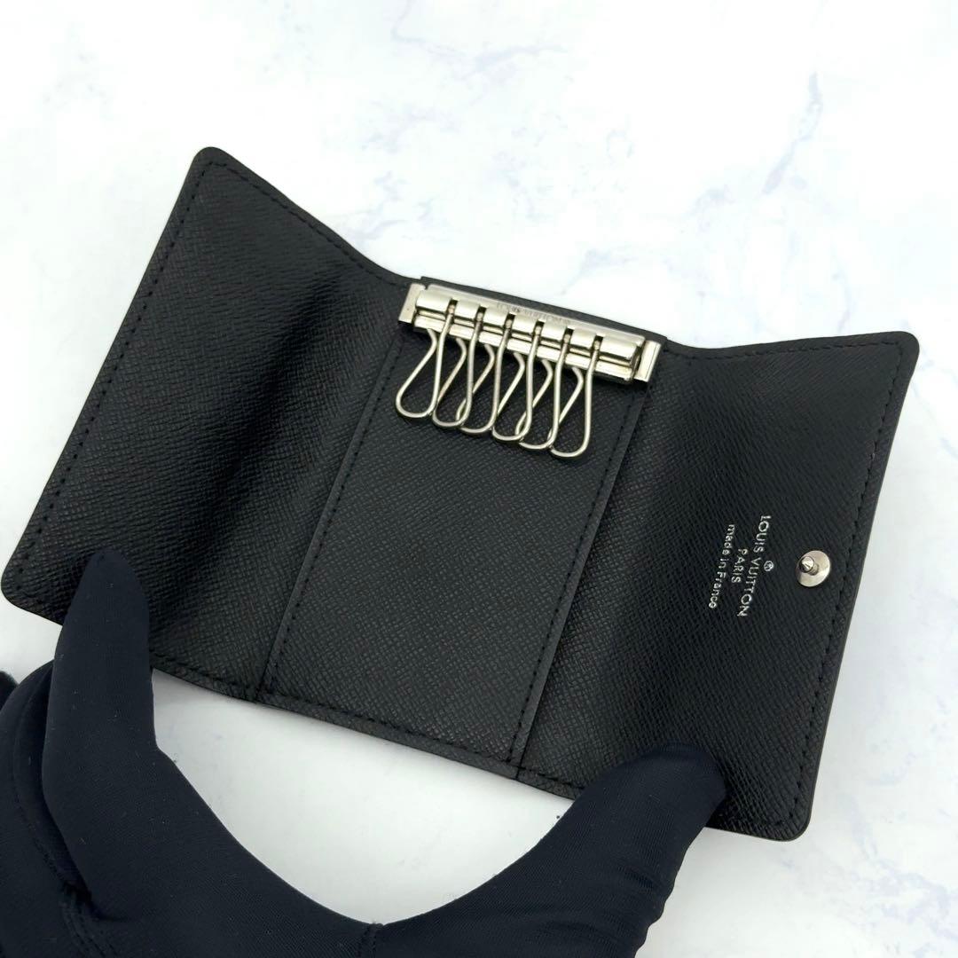 【最高級美品】ルイヴィトン ダミエ グラフィット ミュルティクレ6 キーケース