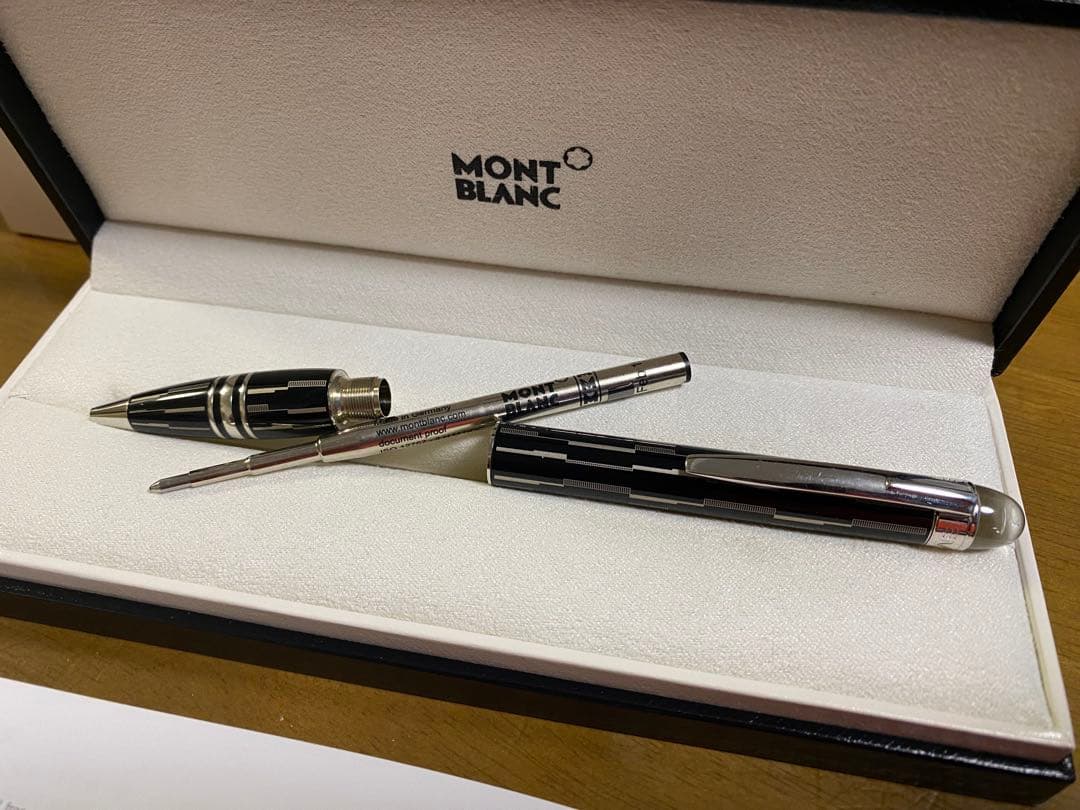 モンブラン ボールペン スターウォーカー ブラックミステリー