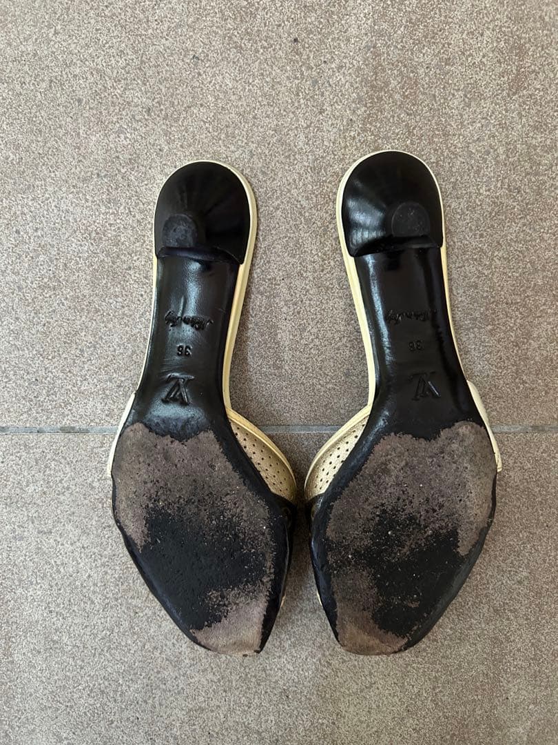 Louis Vuitton ルイ・ヴィトン　ミュール　　 ブラウン/ベージュ