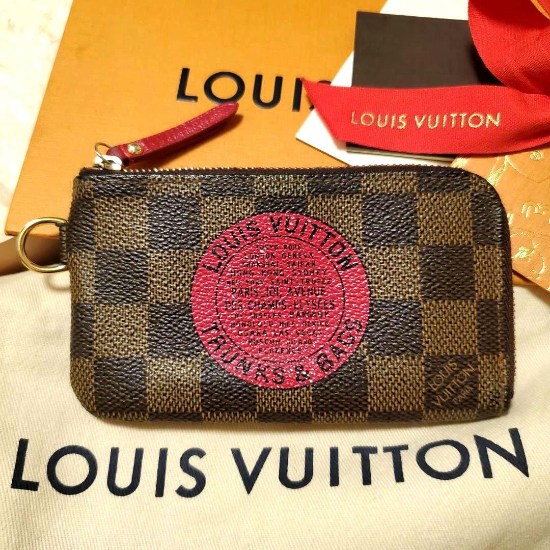 ルイヴィトン VUITTON 小銭入れ ケース エベヌ ダミエ クレ 希少