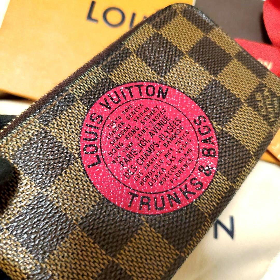 ルイヴィトン VUITTON 小銭入れ ケース エベヌ ダミエ クレ 希少