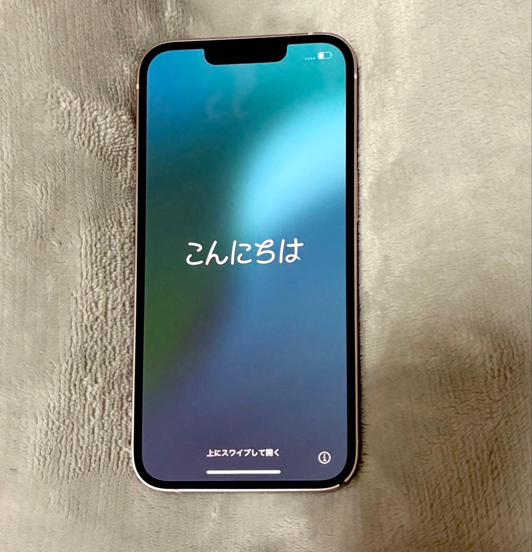 iPhone13ピンク128GB(箱・ケーブル有) SIMフリー