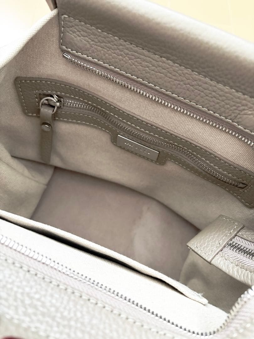 美品 イアクッチ ソルベット キャンバス レザー ショルダーバッグ S