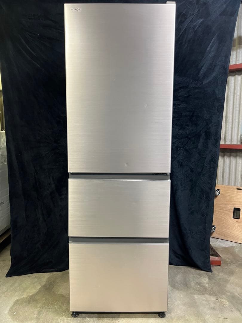 HITACHI 冷蔵庫 R-38RV（N）2022年製 375L 右開き
