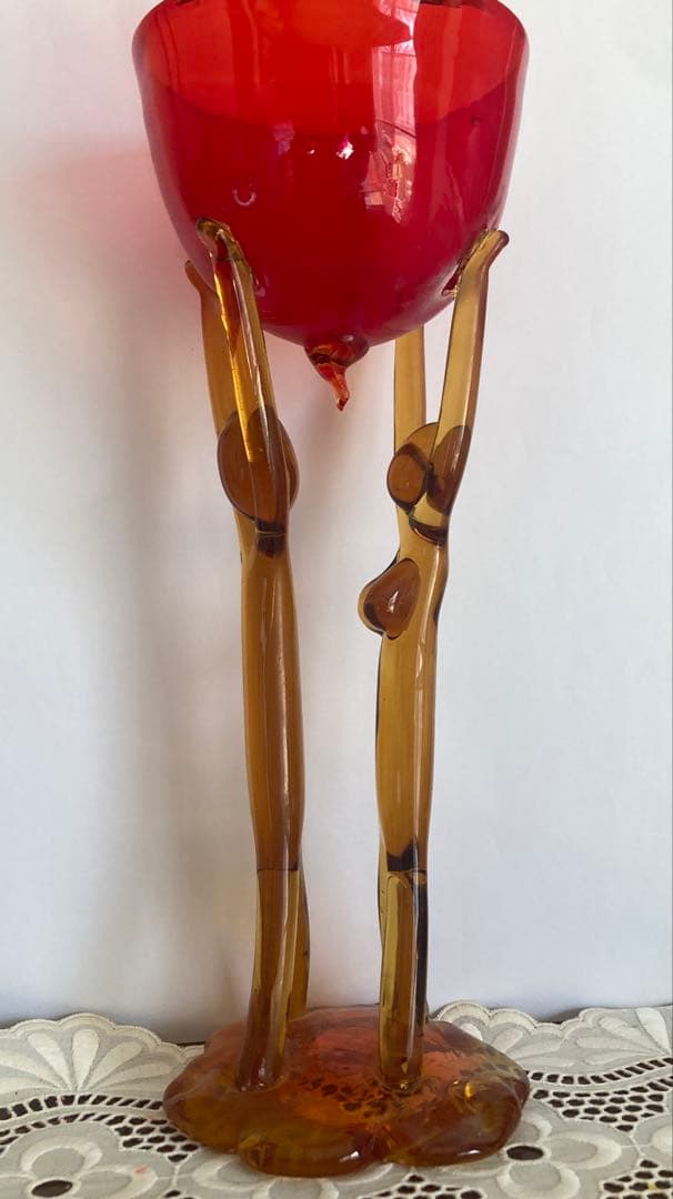 「希少品」イタリアの伝統工芸品であるムラーノガラス（ヴェネチアングラス）装飾品