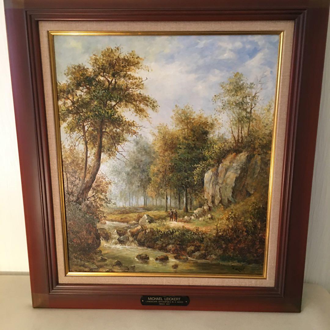 ヨーロッパ絵画油絵肉筆画手描き作品