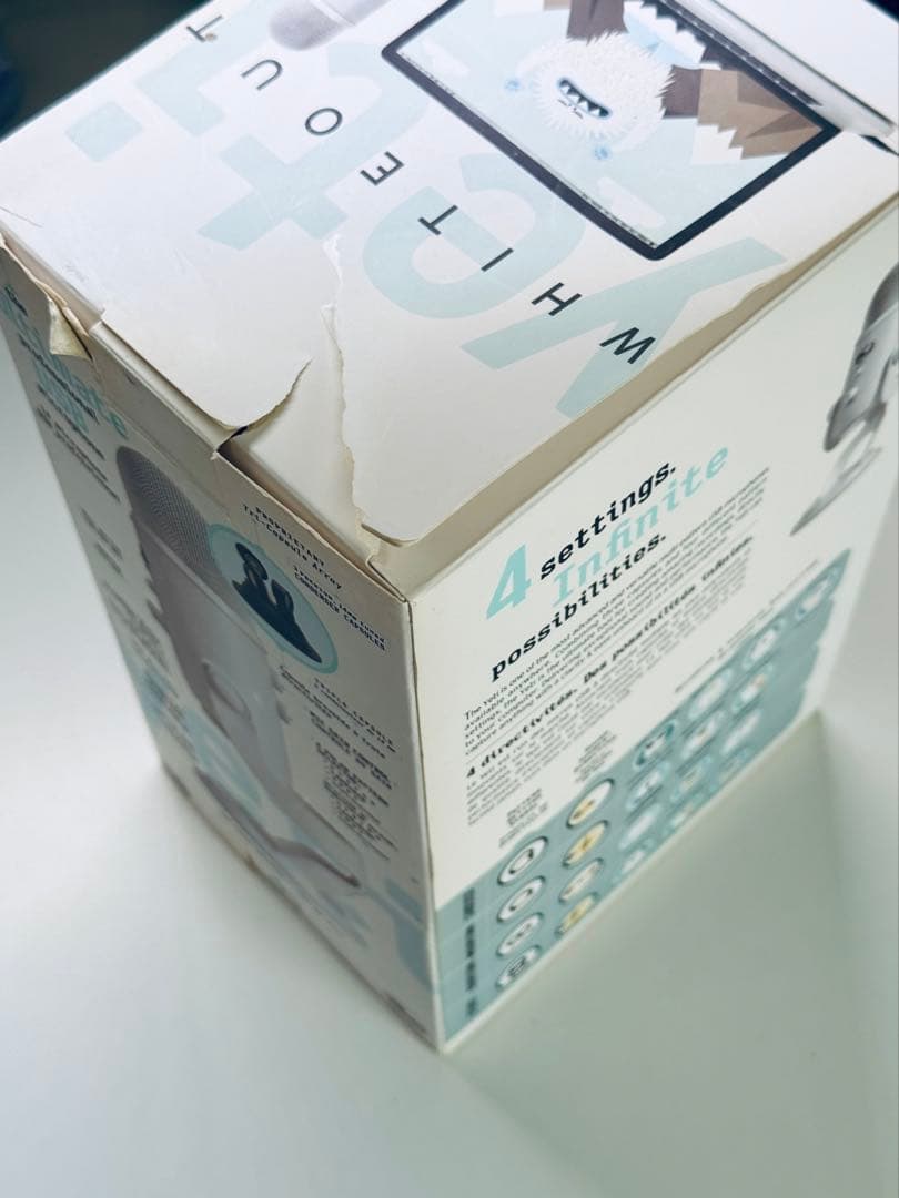 Blue Yeti whiteout ホワイトアウト USBマイク