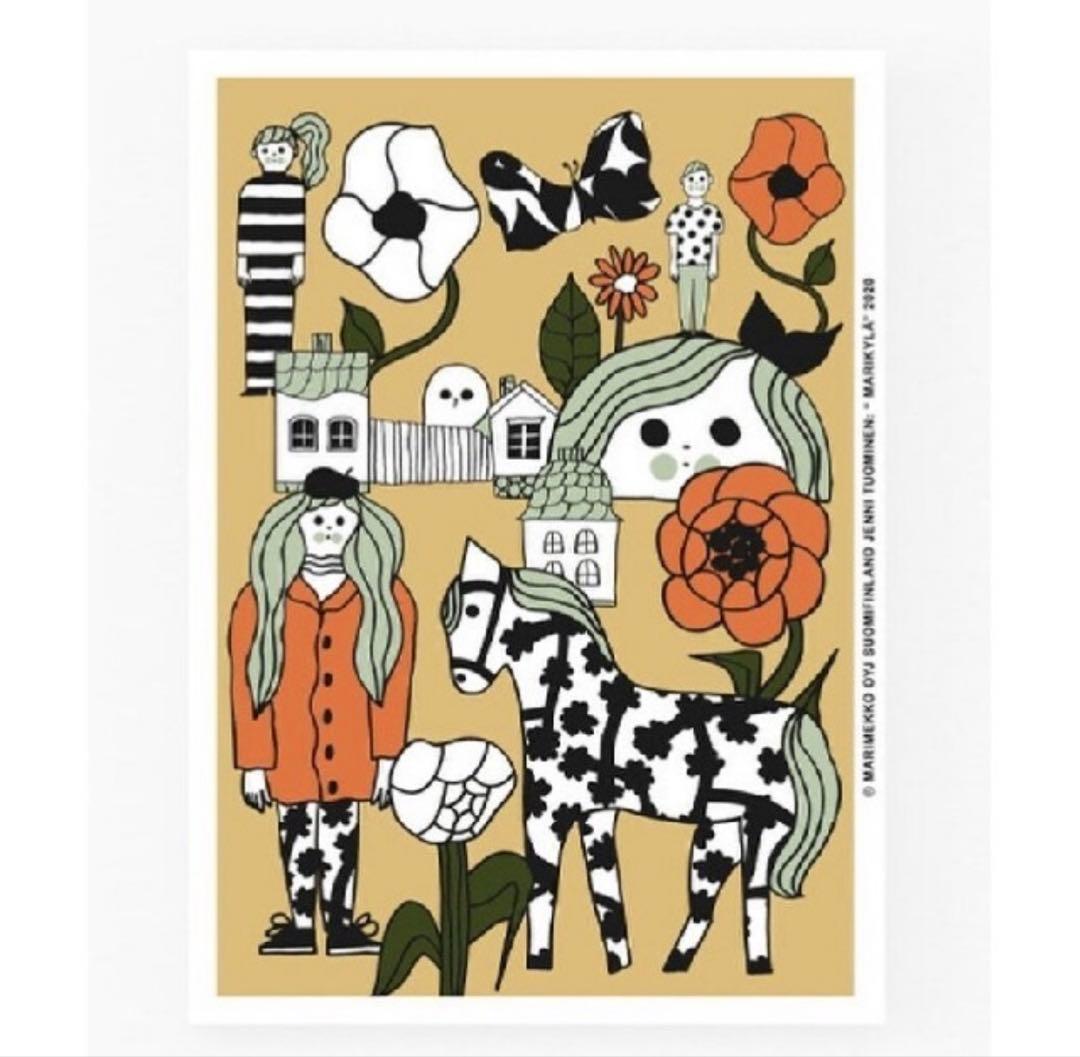 marimekko マリメッコ　Marikyla/ART POSTER 新品
