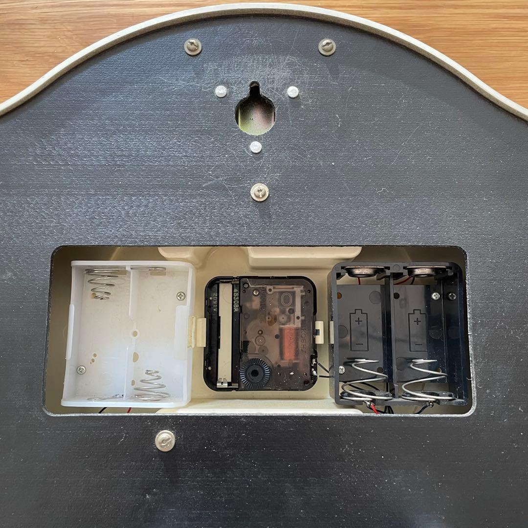 f*a様 完動品 天気予報からくり時計 セイコー ウェザーウインドウ 掛け時計