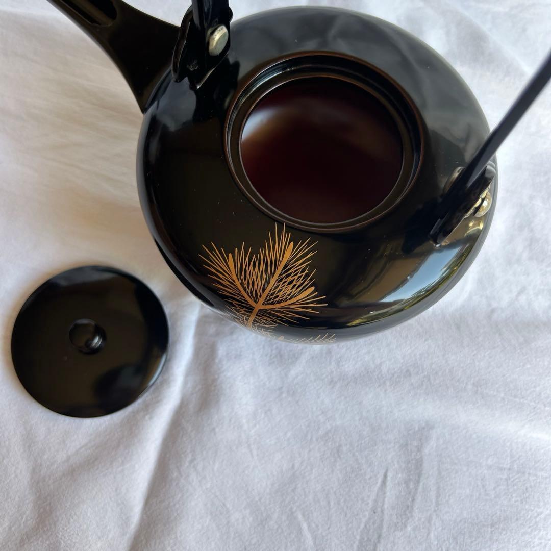 お屠蘇セット　おとそ　御屠蘇器　黒 木製 漆塗り