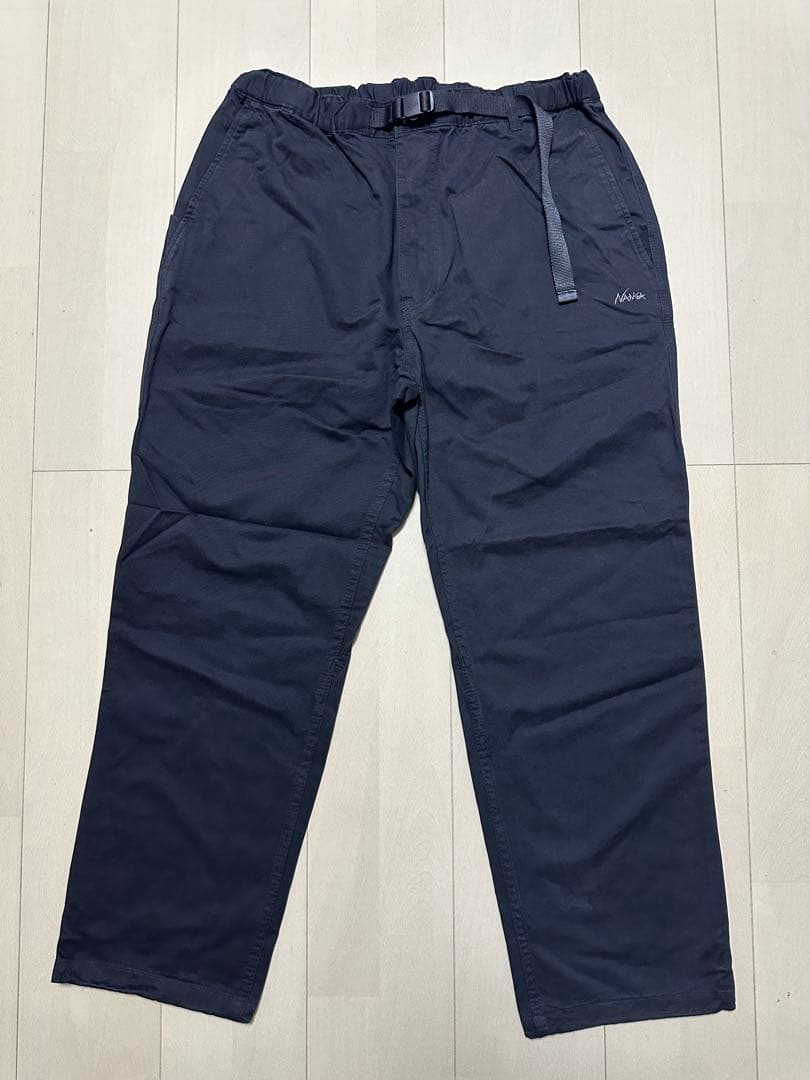 SALE 新品 NANGA ナンガ テーパード チノ パンツ クライミング L
