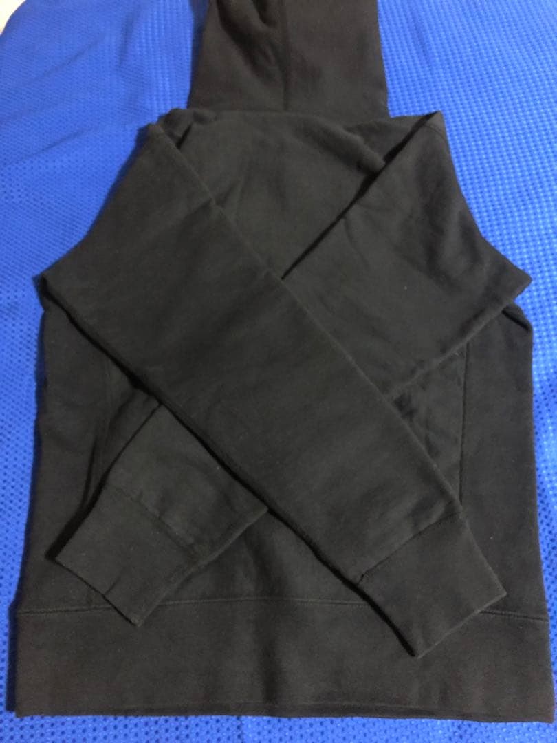 美品【S】Supreme box logo hoodyブラック フード付パーカー