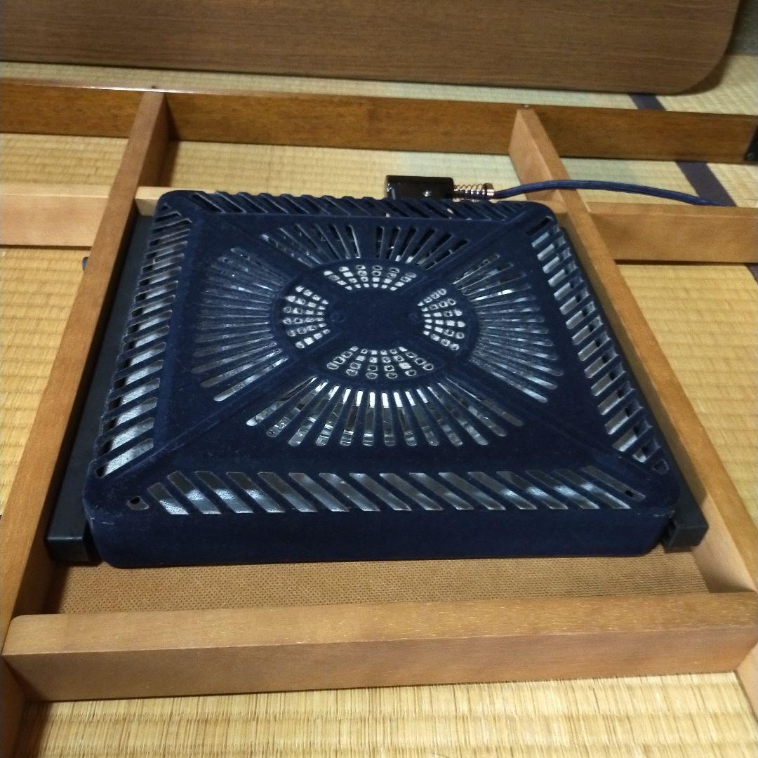 家具調コタツ　木目がきれい　105cm×75cm　長方形　組立必要