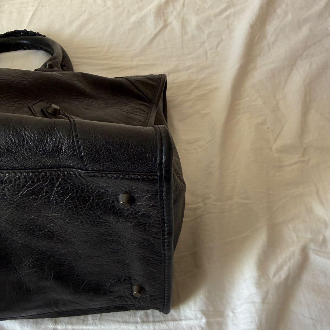 【美品】BALENCIAGA THE WORK BAG BLACK