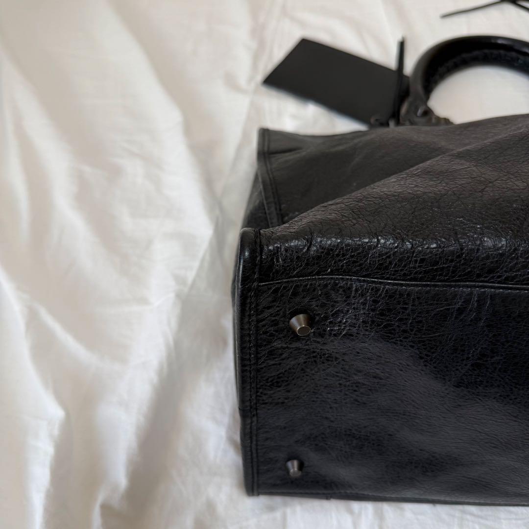 【美品】BALENCIAGA THE WORK BAG BLACK