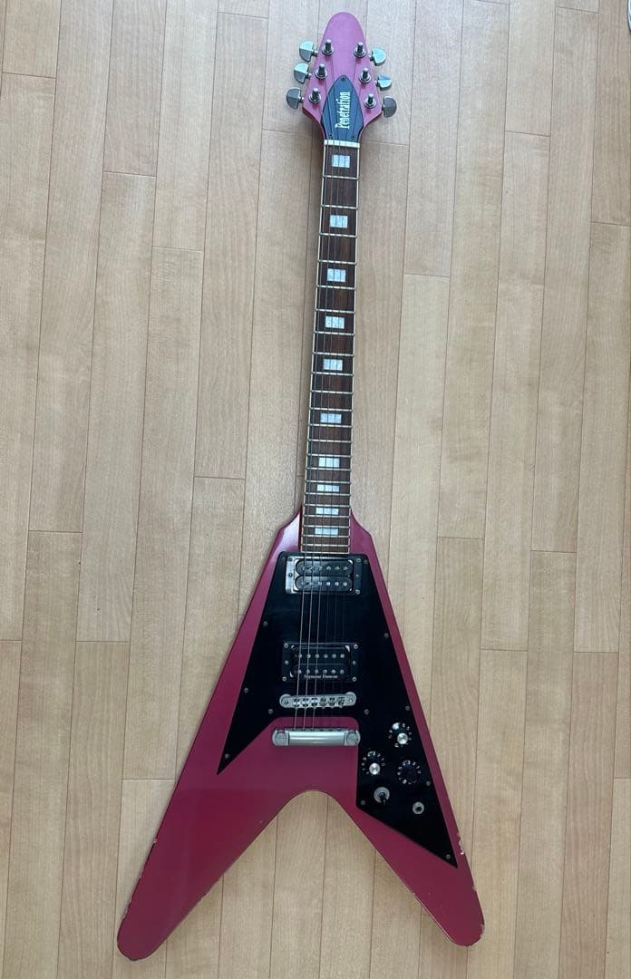 フライングV型エレキギター ※2025年8月13日まで期間限定出品