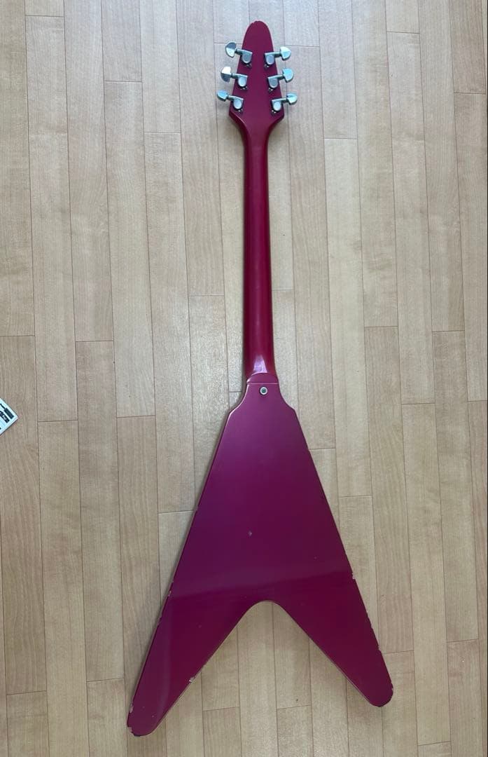 フライングV型エレキギター ※2025年8月13日まで期間限定出品