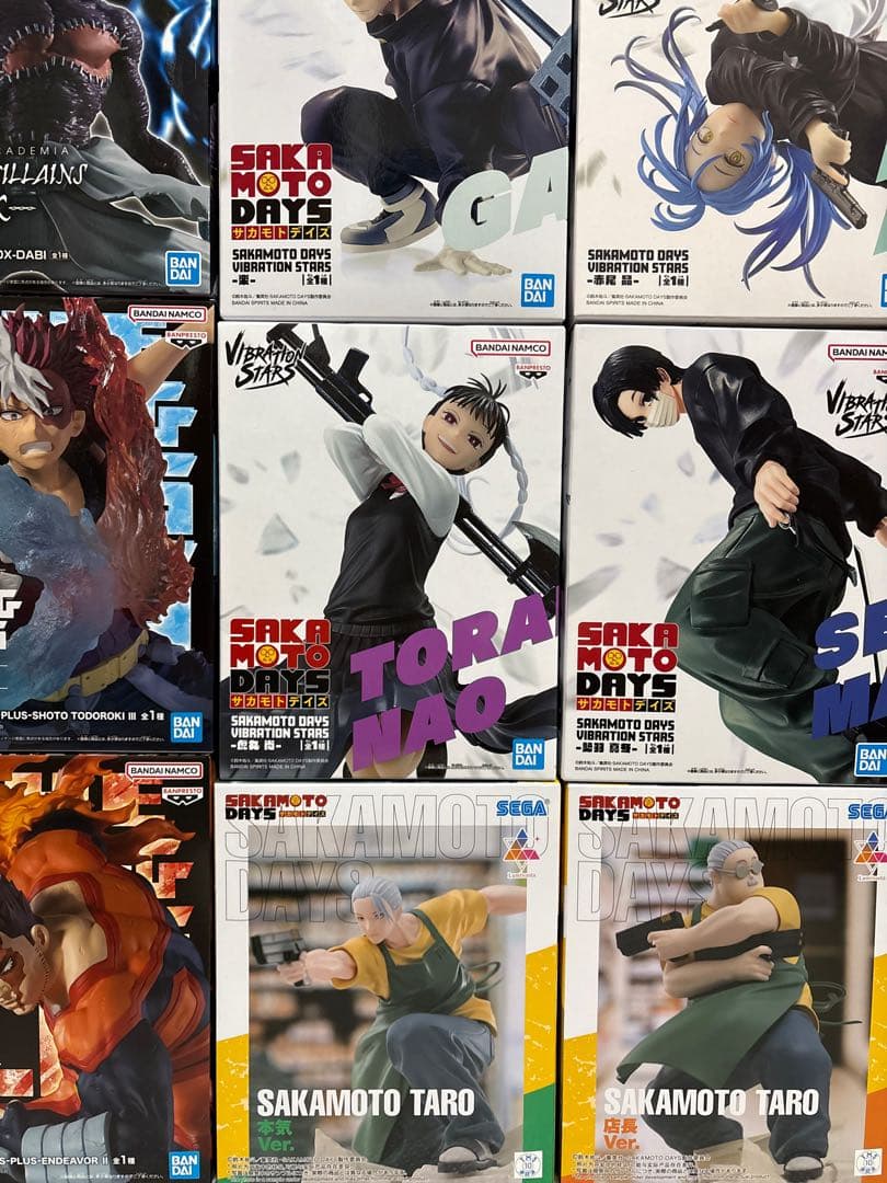 SAKAMOTODAYS ヒロアカ　フィギュア　まとめ売り①　21体