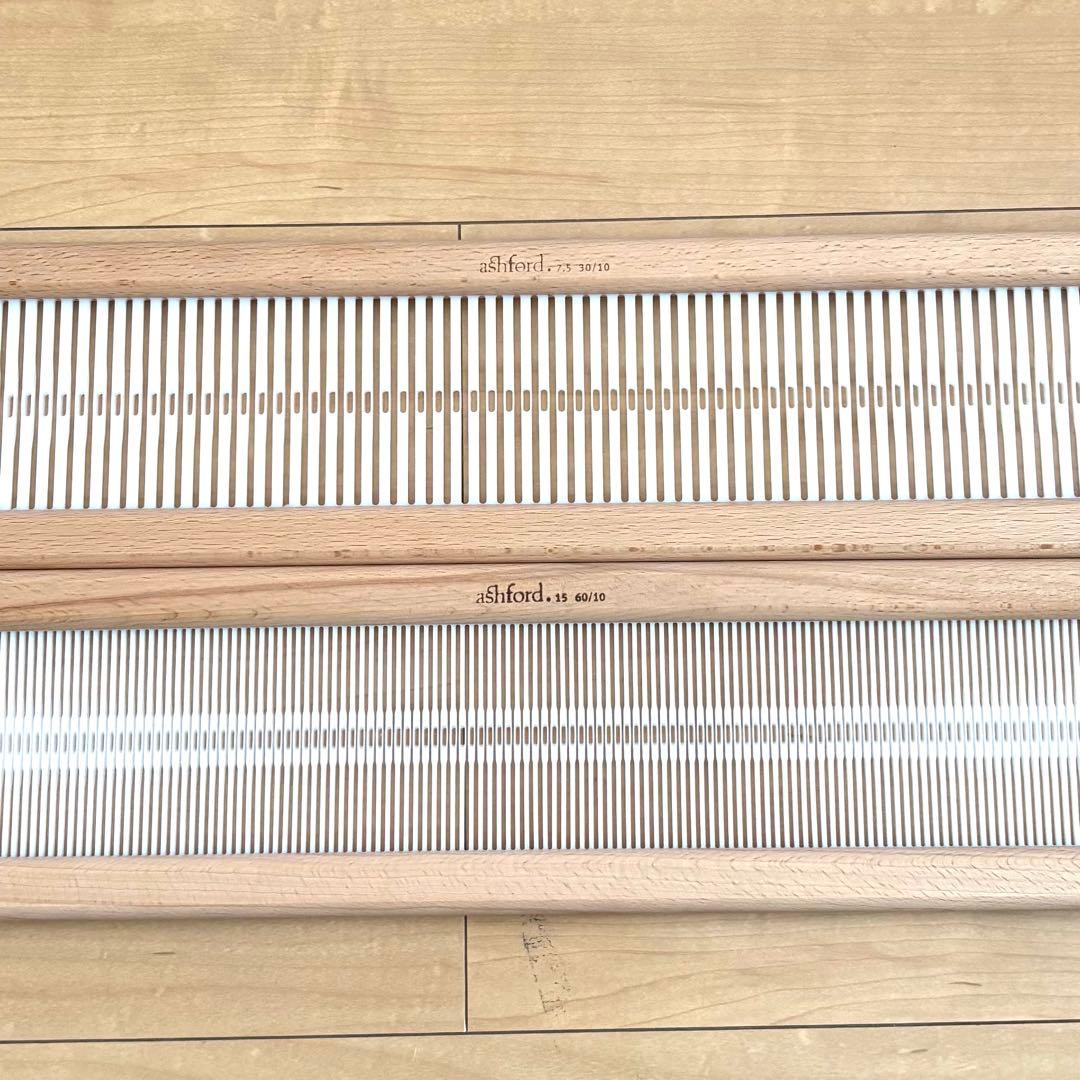 リジッドヘドル／ラ・メールルーム用筬そうこう60cm 白木 30羽 60羽