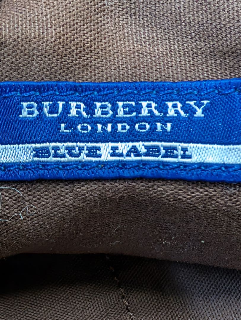 BURBERRY バーバリー ブルーレーベル ノバチェック ハンドバッグ