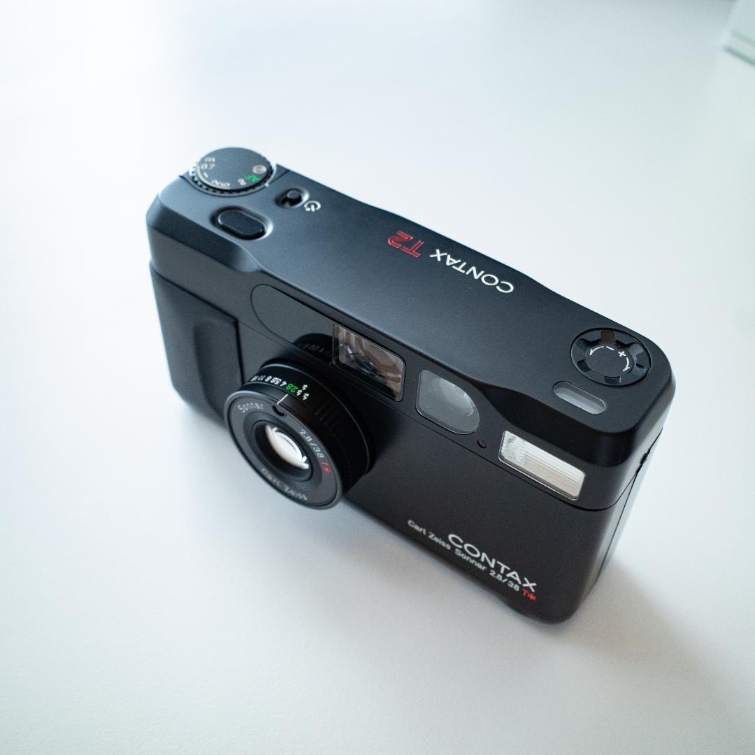 【希少・動作OK】CONTAX T2 ブラックペイント / コンタックス 完動品