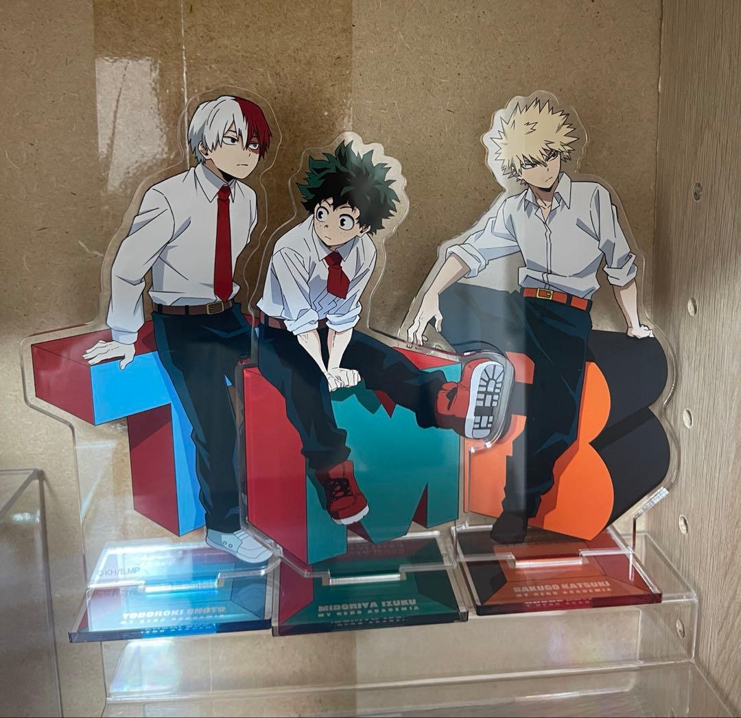 僕のヒーローアカデミア アクリルスタンド ジャンプフェスタ 爆豪　轟　出久