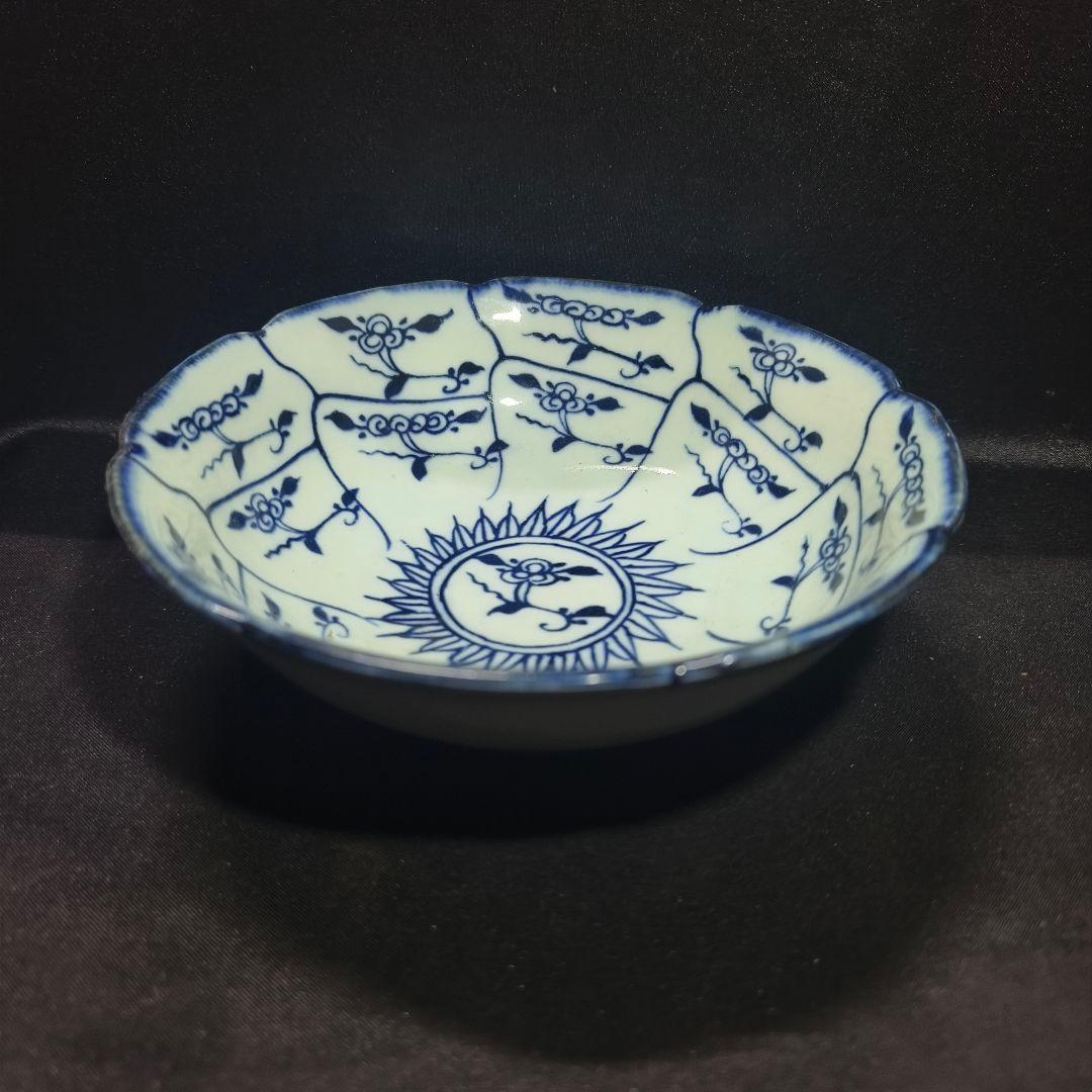 中国骨董 青花磁茶碗 染付 明清磁器 古玩 アンティーク 古美術 蒐集家放出美品