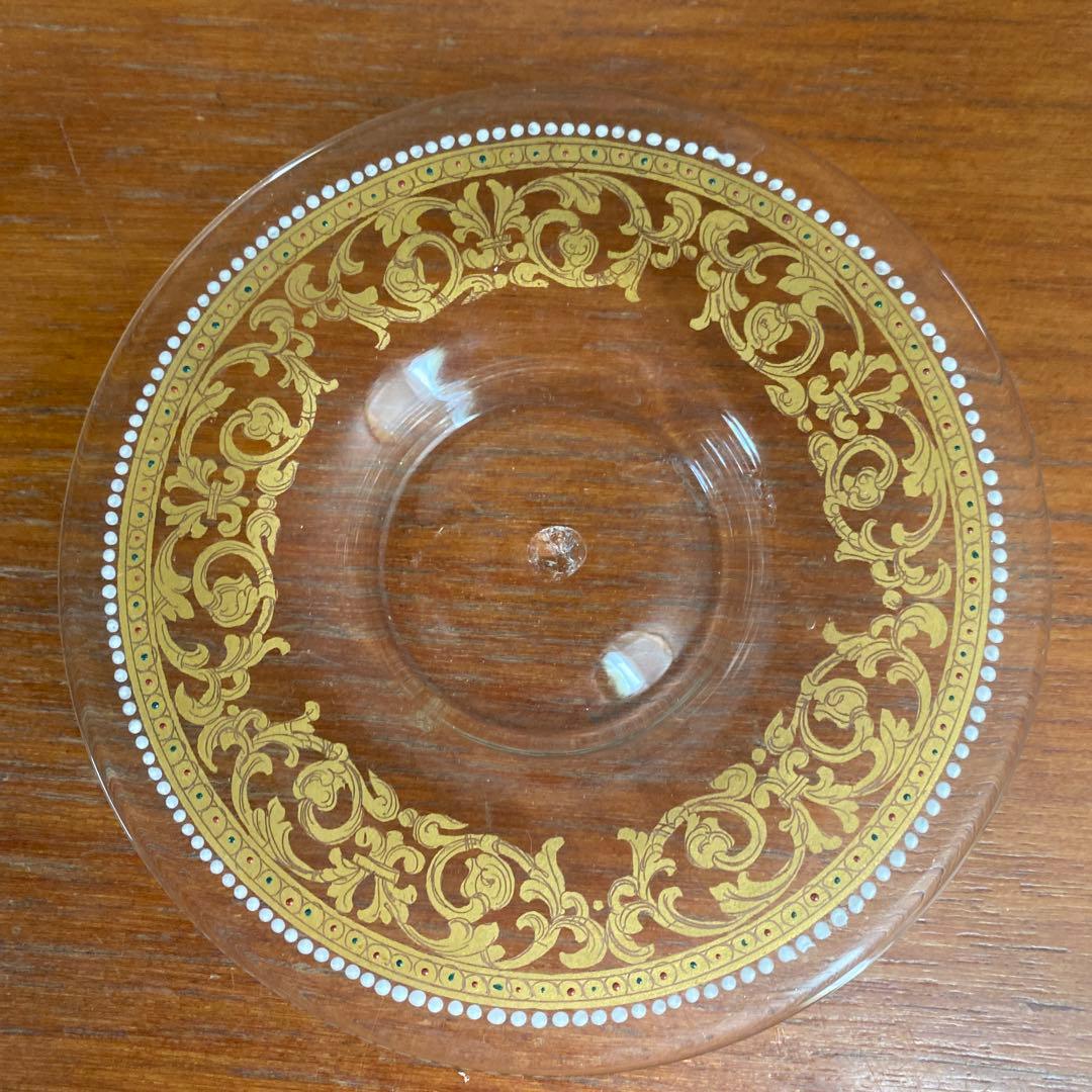 アンティーク ムラーノ サルヴィアティ グラス スモール カップ＆ソーサー