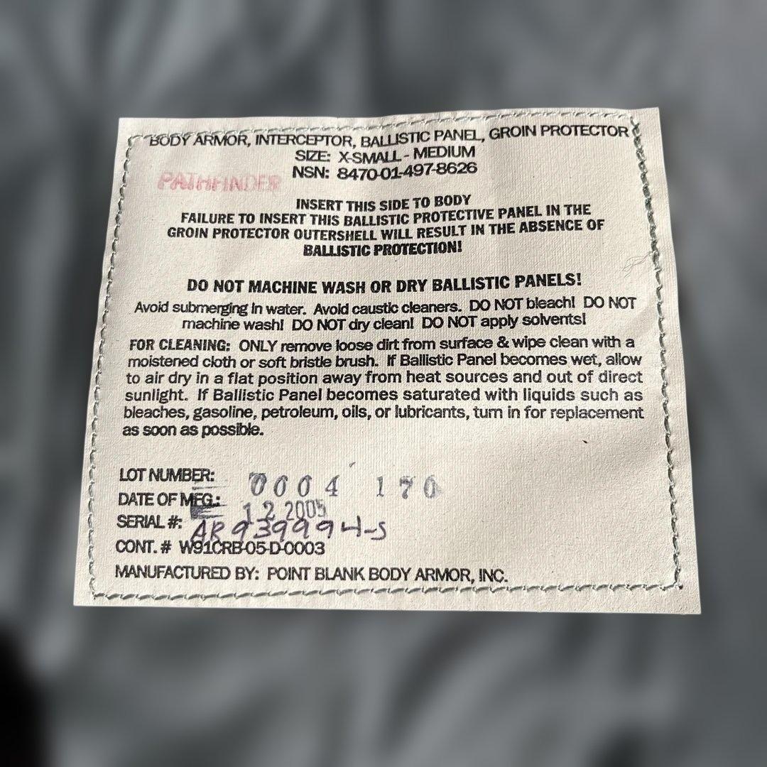 Point Blank インターセプター　ボディアーマー　デジタル迷彩