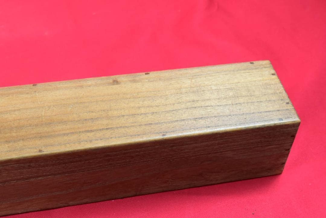 掛軸用桐箱/磨き時代箱/空箱/内寸50.8㎝×5.7㎝/掛軸☆宝船☆AB-218