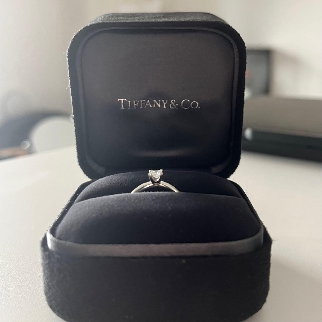 Tiffany 婚約指輪トゥルーダイヤ　エンゲージメントリング