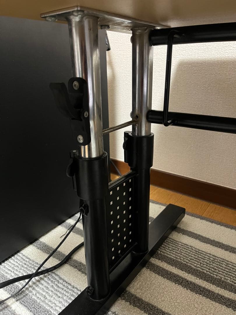 Bauhutte 昇降式ローデスク　BHD-1000L スライダー付き