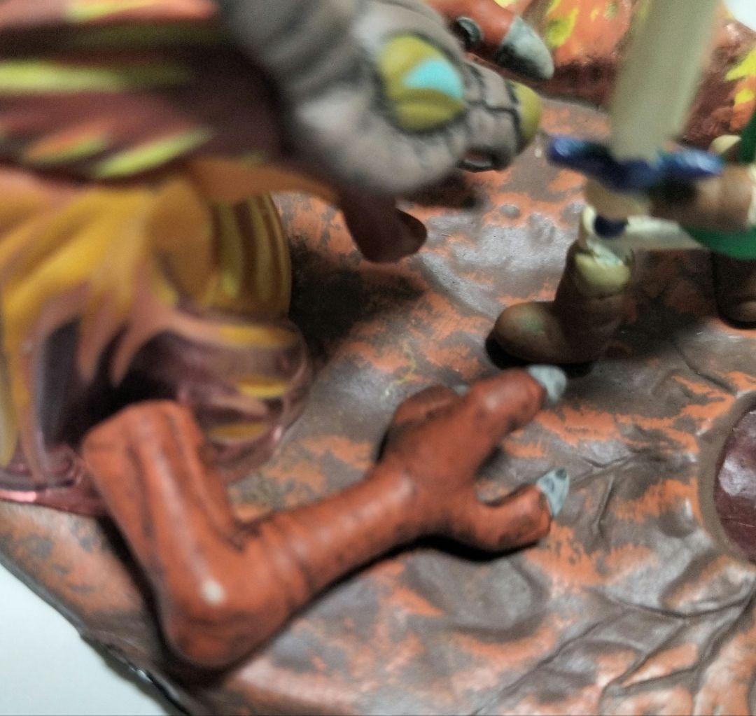 ゼルダの伝説 時のオカリナ ヴァルバジア対リンク フィギュア