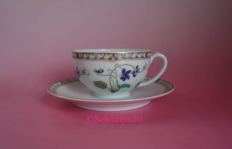 アビランド アンペラトリスユジェニー　カップ＆ソーサー　リモージュ ２４８８