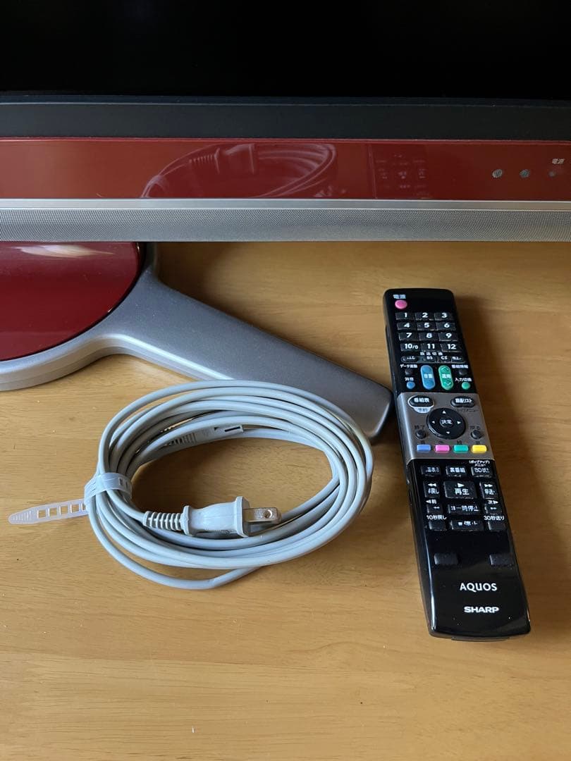 シャープ　液晶テレビ 37インチ　Blu-ray Discプレーヤー　アクオス
