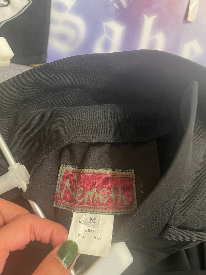 Christopher Nemeth M ウールギャバジントラウザーズ