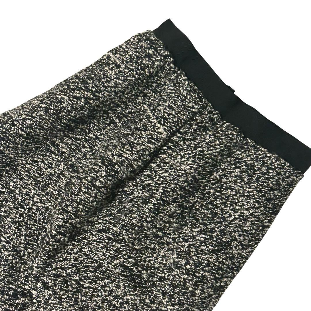 【美品❣️カシミヤ混ツイード】Drawer＊フレアスカート 膝丈 36 フォーマル