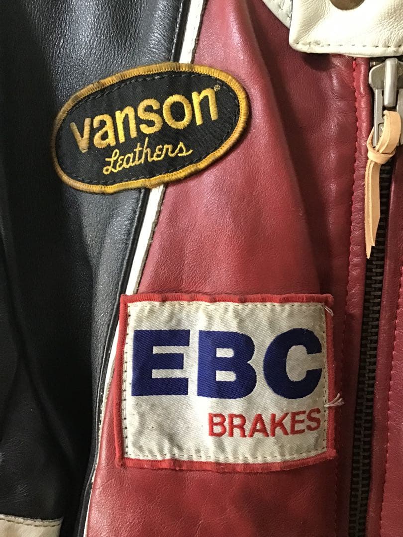 vanson RJPシングルライダース 38