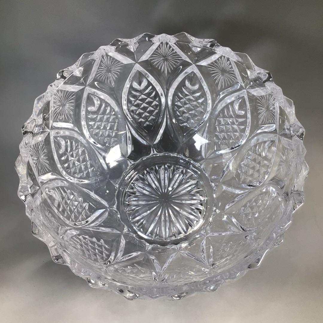 Ｍ９２７　水指　『水崎長寿造』『義山水指』　共箱　茶道具　ガラス工芸