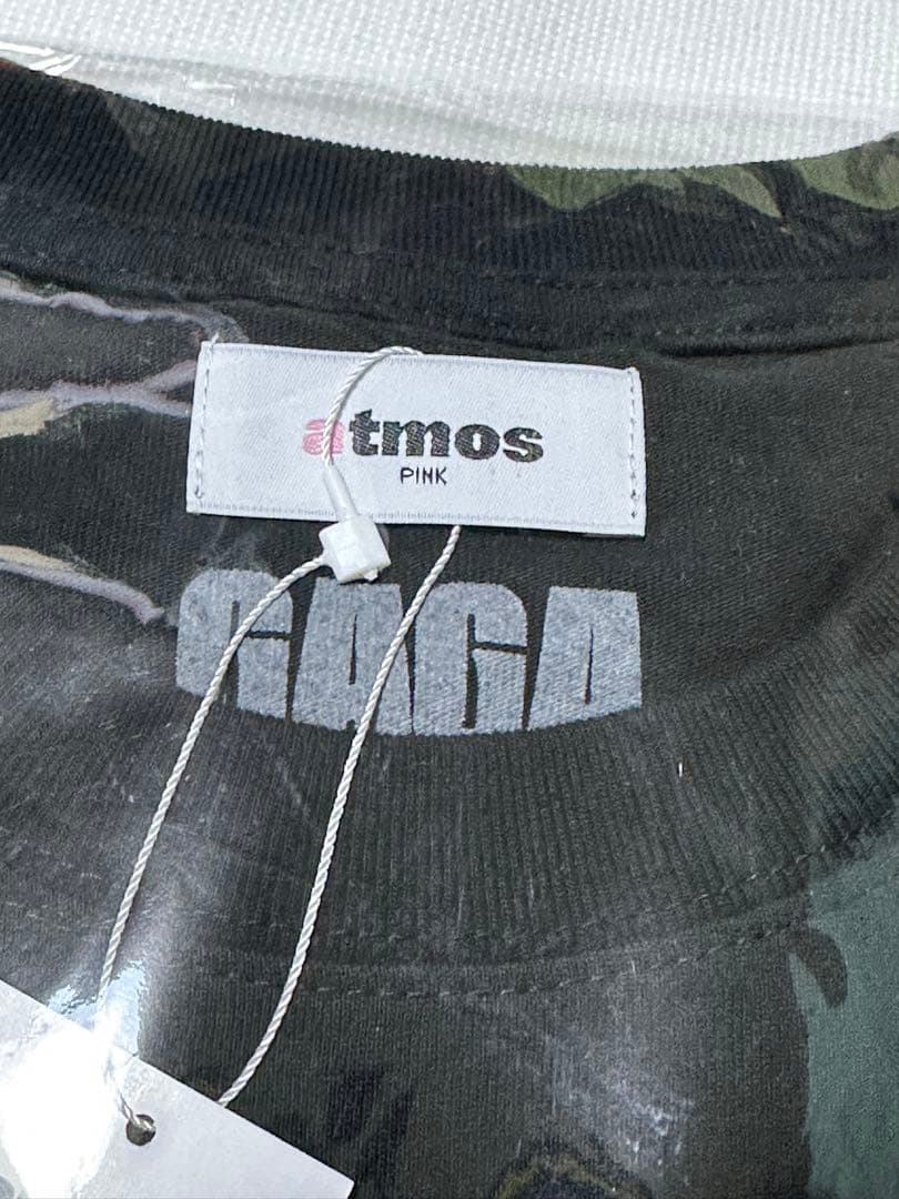 レア✨レディーガガ atmos pink 公式Tシャツ2026　Lサイズ