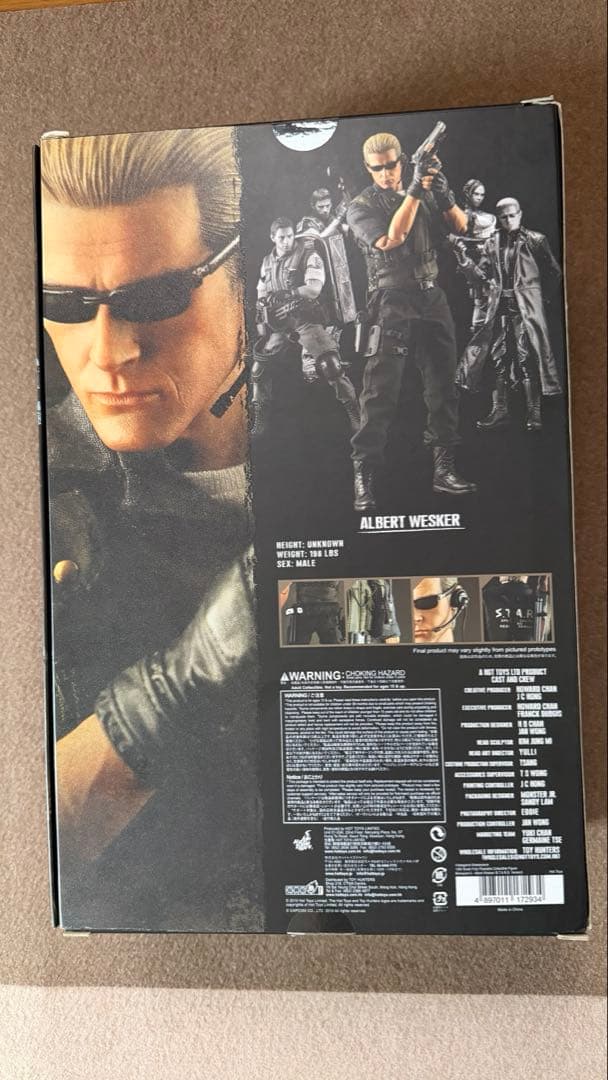 ホットトイズ　マスターピース　バイオバザード5 ウェスカー　STARS