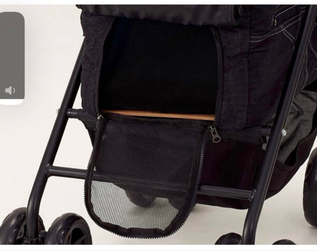 新品、未使用品、箱入りMercedes-Benz ペットカート ブラックMサイズ