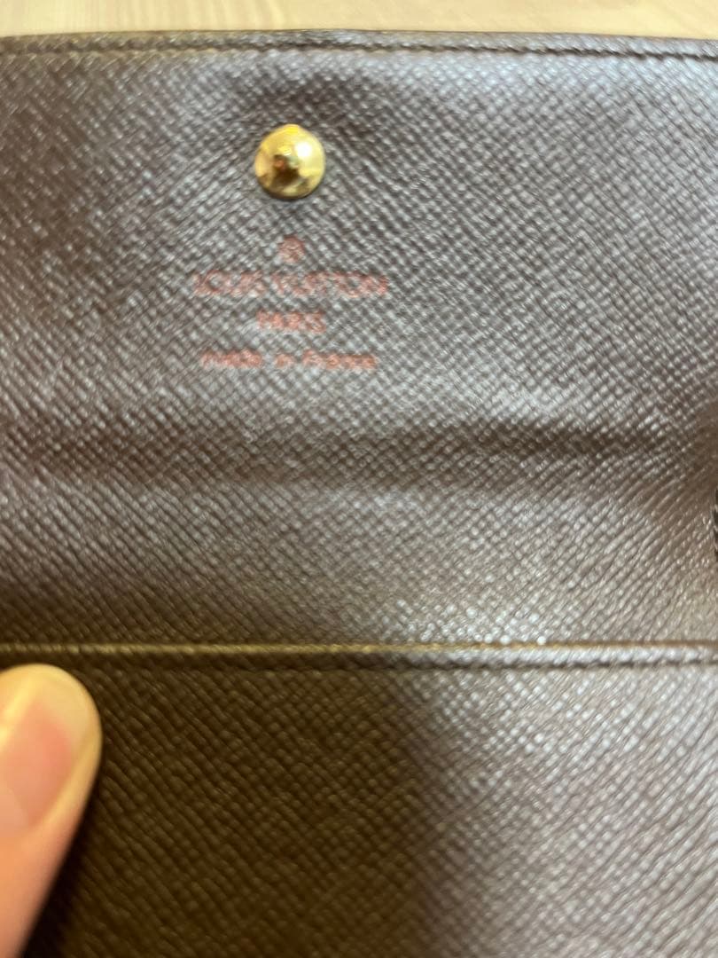 Louis Vuitton ダミエ 二つ折り財布